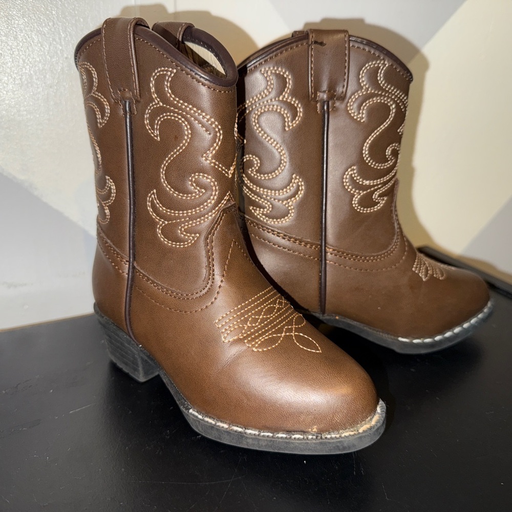 Brown Western Cowboy Boots